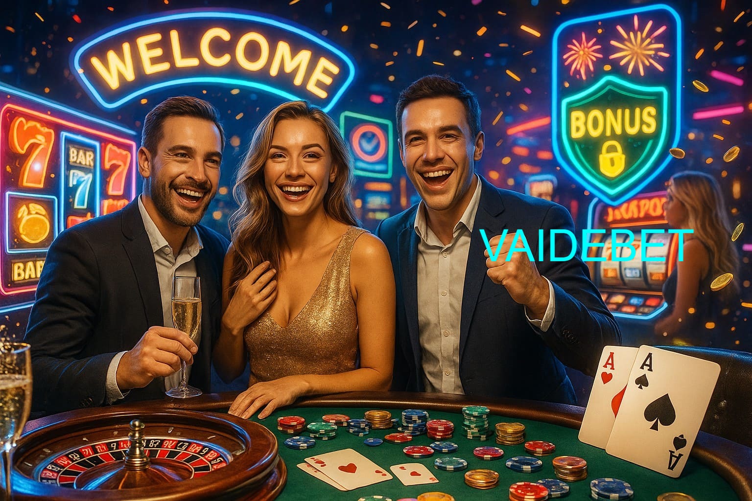 Jogos emocionantes no VAIDEBET